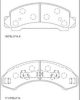 FORD USA F79Z2001A Brake Pad Set, disc brake
